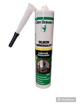 Silikon Den Braven czarny 280 ml