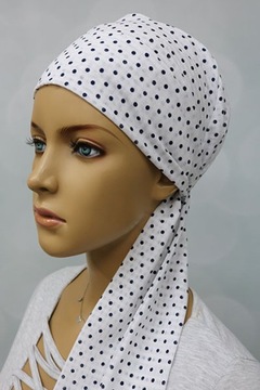 Chusta Carmen - bawełna Turban po chemii 5/28