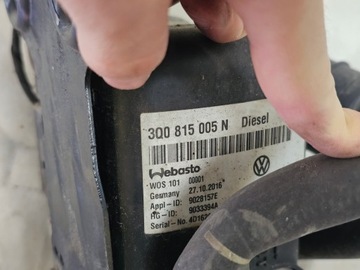 WEBASTO ПАРКОВОЧНОЕ ОБОГРЕВАНИЕ VW SKODA PASSAT B8 SUPERB 3Q0815005N