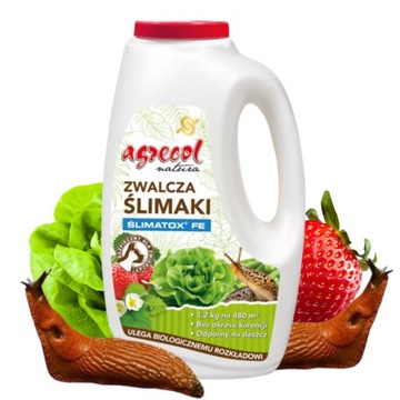 ŚLIMATOX FE ŚRODEK NA ŚLIMAKI BEZPIECZNY DLA ZWIERZĄT 