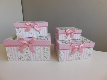 корзины подарочные коробки корзина коробка 4 шт красивые