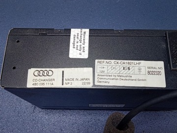 AUDI A6 C5 CD-ЧЕЙНДЖЕР НА 6 ДИСКОВ 4B0035111A
