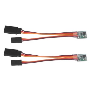 Сервомеханизм для радиоуправляемых самолетов, 2 шт, инвертор сигнала вращения