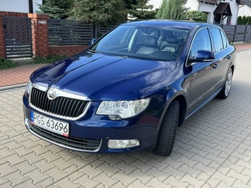 Skoda Superb II Sedan 1.9 TDI PD 105KM 2009 Škoda Superb Skoda Superb Zarejestrowany Navi, zdjęcie 2