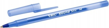 Tradycyjny DŁUGOPIS niebieski BIC ROUND STIC 1mm CLASSIC