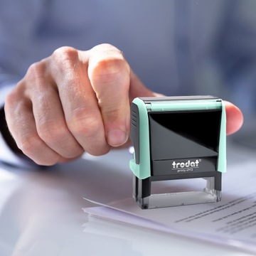 TRODAT STAMP 4913 НА 8 СТРОК ДИЗАЙН КОРПОРАТИВНОГО ЛИЧНОГО ОФИСА + ЛАСТИК
