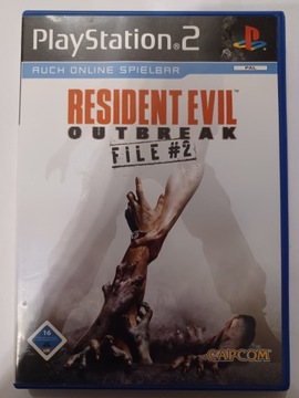 Resident Evil Outbreak File 2, PS2, Brak książeczki