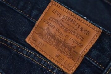 Levi's 514 Spodnie Jeansy Męskie Premium 30/32