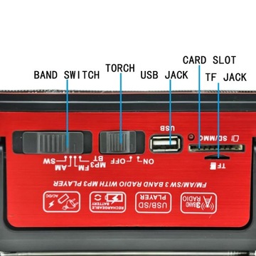 СТРОИТЕЛЬНОЕ РАДИО ДОМАШНИЙ ФАКЕЛ BLUETOOTH USB SD