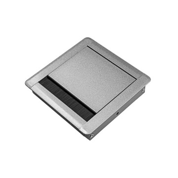 Przepust kablowy Spacetronik ERGOLINE SPS-G01S srebrny otwierany aluminium