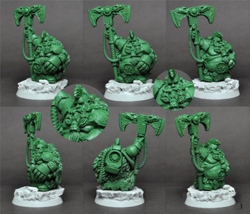 Figurka SF Dwarf / Squat Wild Chieftain + Podstawka 28mm Scibor 28SF0218