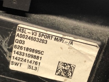 РУЛЕВОЕ КОЛЕСО VITO V CLASS 447 W447 a0024603203