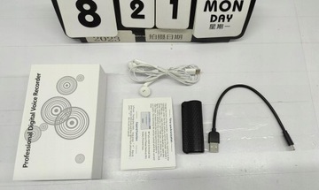 МИНИ-ШПИОНСКИЙ ДИКТОФОН, USB, 32 ГБ, 192 Кбит/с