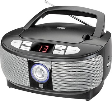 RADIOODTWARZACZ PRZENOŚNY Z RADIEM FM DUAL