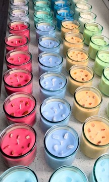 Wosk sojowy naturalny do świec masażu soy wax 2 kg