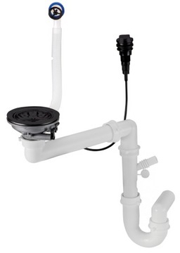 Komplet odpływowy Kernau KS-SS 1B Matt Black