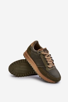 SNEAKERSY MĘSKIE MEMORY FOAM SYSTEM BIG STAR NN174325 KHAKI 41