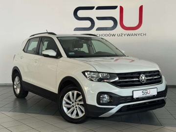 Volkswagen T-Cross SUV 1.0 TSI 95KM 2019 Volkswagen T-Cross 1.0 TSI 95 KM Led Full Opcja Alu Gwarancja SSU 95KM, zdjęcie 2