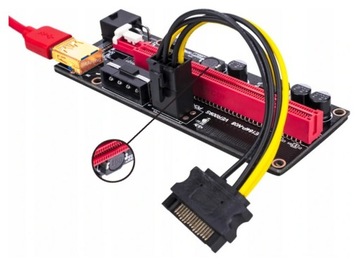 Riser 009S — последняя модель — PCI-E 1x-16x USB3.0