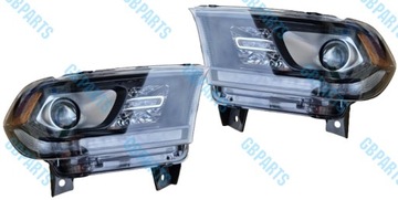 LAMPY KOMPLET PRZÓD LH+RH XENON DODGE DURANGO 5.7 HEMI 2014-2020