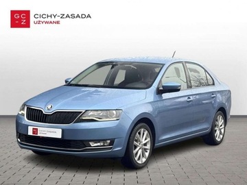 Skoda Rapid II Liftback Facelifting 1.0 TSI 110KM 2018 Skoda RAPID 1.0 TSI 110KM StyleBi-XenonCzujnikiGrzane FoteleSalon PL