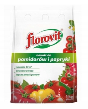 FLOROVIT NAWÓZ DO POMIDORÓW I PAPRYKI 1KG