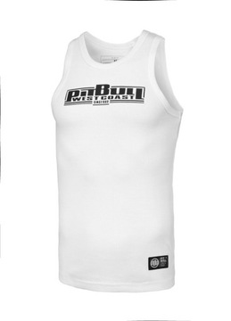 Męski Tank Top Koszulka Pitbull Rib Classic Boxing Bezrękawnik Podkoszulek