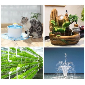 НАСОС ДЛЯ САДОВОГО ФОНТАНА ПРУД ВОДОПАД 450Л/Ч