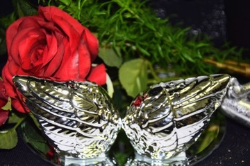 НАБОР СОЛЬ И ПЕРЦЕШКА, СЕРЕБРЯНЫЕ КРЫЛЬЯ