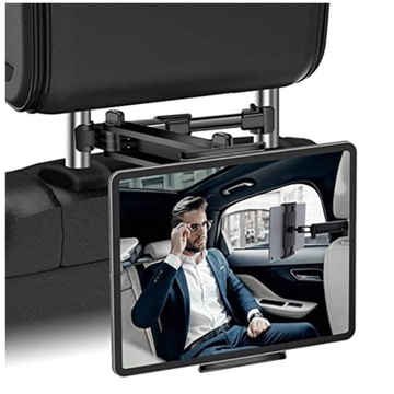 Uchwyt samochodowy na Zagłówek 360° do tabletu telefonu, Na Telefon Tablet