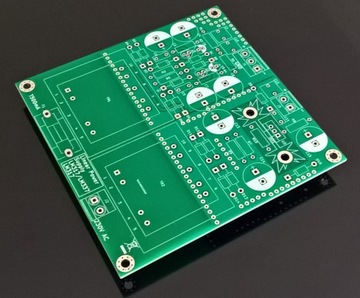 Płytka PCB do zasilacza LM317/LM337+LM317