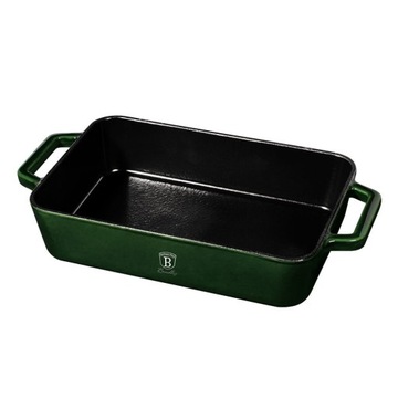 EMALIOWANA BRYTFANNA ŻELIWNA 37x21x7CM 3.0L BERLINGER HAUS STRONG MOLD BH-6
