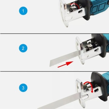 САДОВАЯ ПИЛА АККУМУЛЯТОРНАЯ ПИЛА 21 В + 4 ПИЛОВЫХ ПОЛОТНА