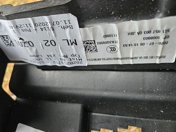 DESKA ROZDĚLOVAČE KONZOLA ORIGINÁLNÍ VW PASSAT B8 3G1 3G1857003CA
