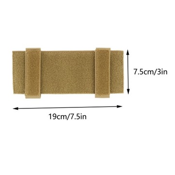 Podstawa do mocowania tabliczek poprawiających morale, khaki