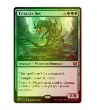 Tyrranax Rex FOIL Phyrexia: All Will Be One