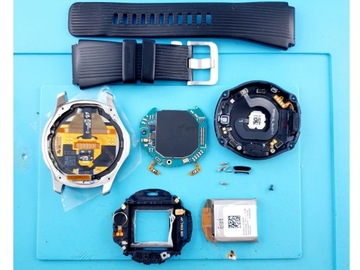 Samsung Galaxy Watch 46 мм R800 R805 ОРИГИНАЛЬНЫЙ РЕМЕНЬ С БОКОВОЙ КНОПКОЙ