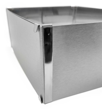 ОБОРУДОВАНИЕ ДЛЯ ТОРТА 10см, РЕГУЛИРУЕМЫЙ ПРЯМОУГОЛЬНЫЙ CAKE RAIN, бортик для торта