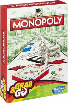 GRA MONOPOLY STANDARD wersja podróżna wer.Polska