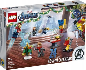 LEGO AVENGERS 76196 KALENDARZ ADWENTOWY LEGO klock