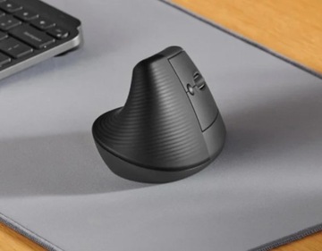 ВЕРТИКАЛЬНАЯ ЭРГОНОМИЧНАЯ МЫШЬ LOGITECH LIFT БЕСПРОВОДНАЯ ГРАФИТОВАЯ МЫШЬ