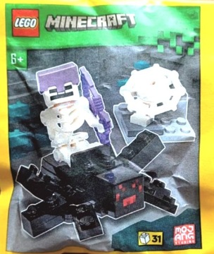 LEGO Zestaw Minecraft 662307 - Pająk i Uzbrojony Szkieletor