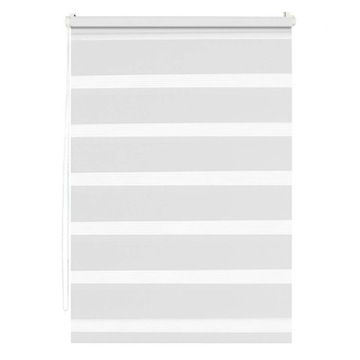 Рулонные шторы Madecostore день/ночь, белые, 45 x 190 см