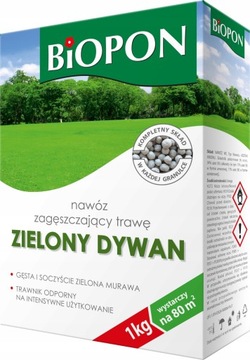 NAWÓZ DO TRAWY ZAGĘSZCZAJĄCY ZIELONY DYWAN 5 KG