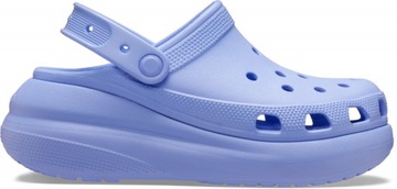 crocs damskie chodaki na platformie classic crush lekkie wysokie 41-42 W10