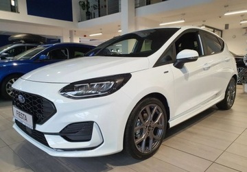 Ford Fiesta VIII Hatchback Facelifting 1.0 EcoBoost 125KM 2023 Ford Fiesta 1.0 EcoBoost Hybrid 125KM ST LINE ...