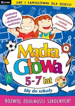 Mądra głowa 5-7 lat Idę do szkoły PC GRY