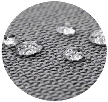 Набор садовых подушек 120x60x50 см для скамейки-качели, водонепроницаемая, серая