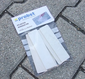 МАРКЕР БЕЛЫЙ МЕЛ Probst PAVERMARKER набор 5 шт.