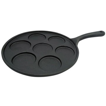 PATELNIA ŻELIWNA DO NALEŚNIKÓW PLACKÓW 23 CM 1263